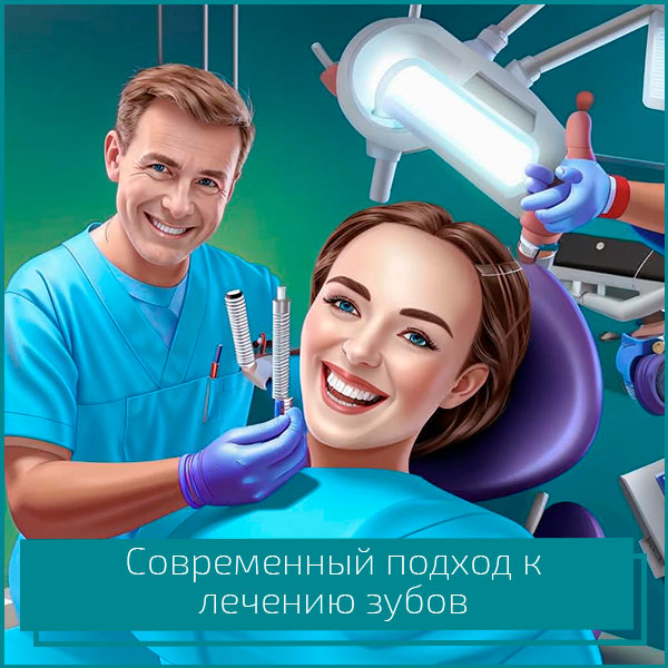 Современный подход к лечению зубов